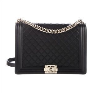 CHANEL XL Quilted Boy Bag